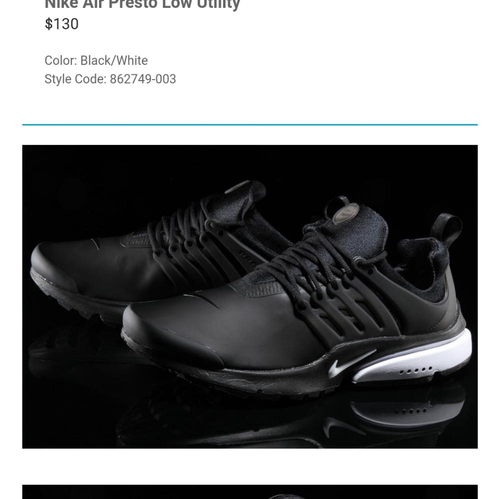 Nike Air Presto Utility (reconditioned )